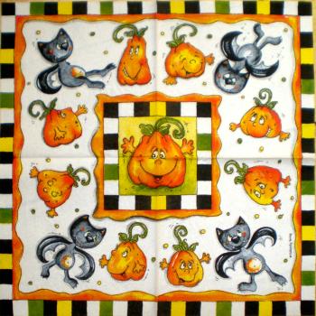 087 Halloween - 3-lagig - Vielseidig
